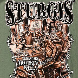 Sturgis Motorcycle Rally 2011 T Shirt Sz L